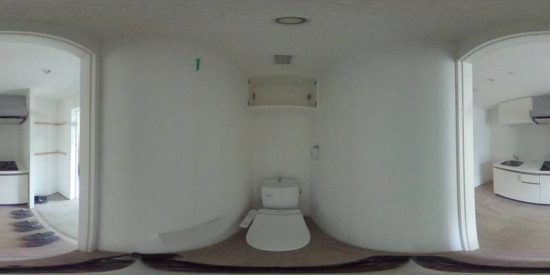 パノラマ画像トイレ