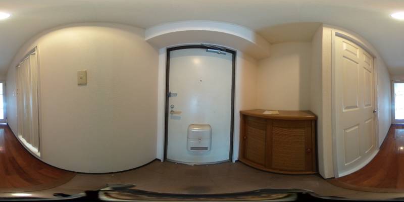 パノラマ画像玄関