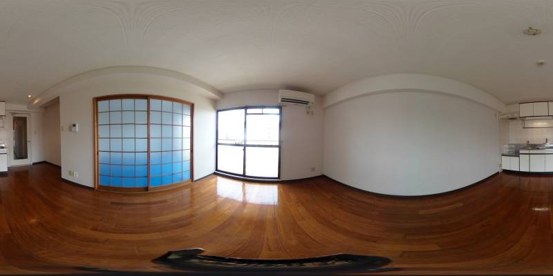 パノラマ画像リビング