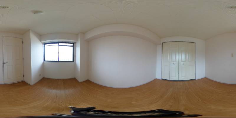 パノラマ画像洋室