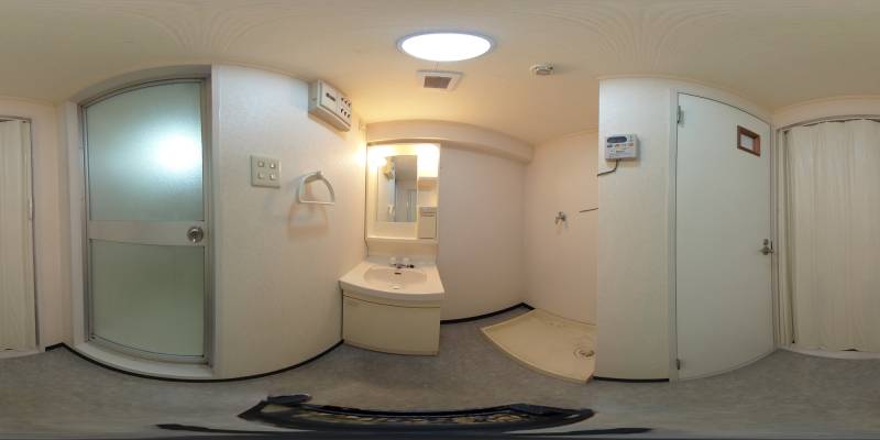 パノラマ画像洗面所