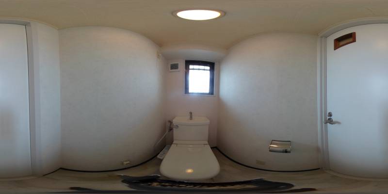 パノラマ画像トイレ