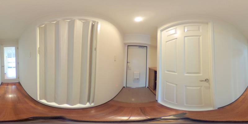 パノラマ画像玄関