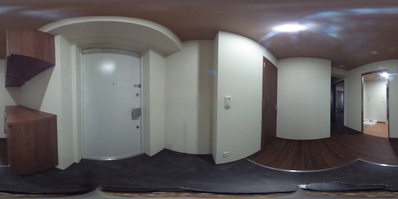 パノラマ画像玄関