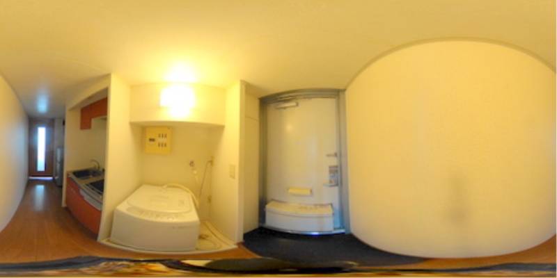 パノラマ画像玄関