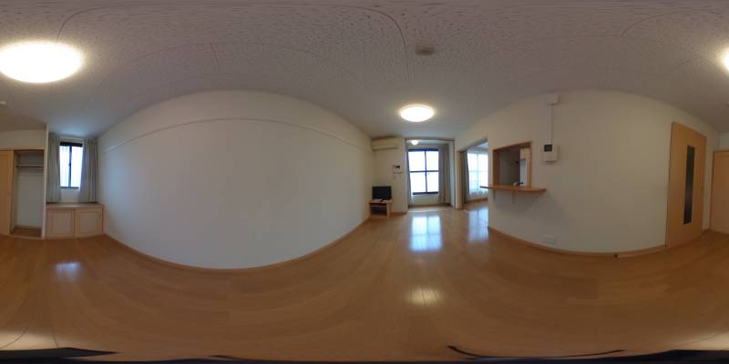 パノラマ画像リビング