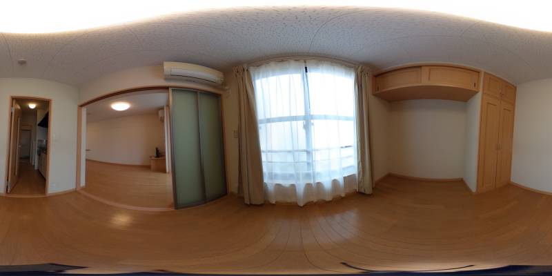 パノラマ画像洋室