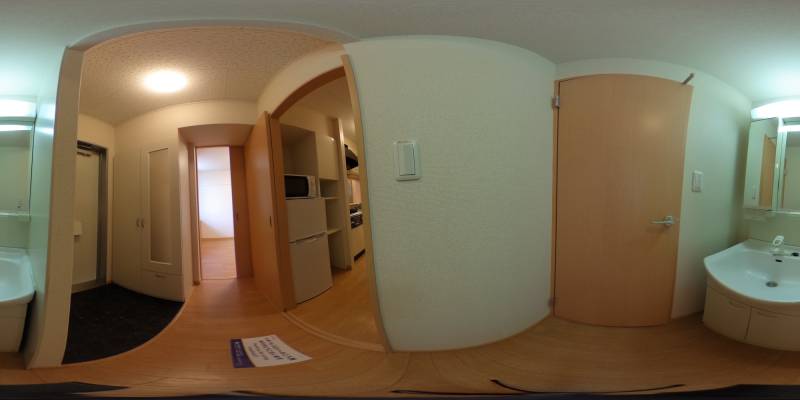 パノラマ画像洗面所