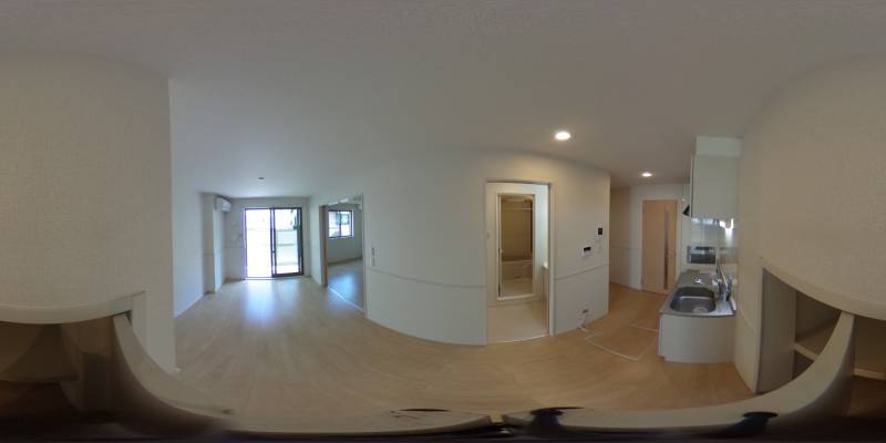 パノラマ画像リビング