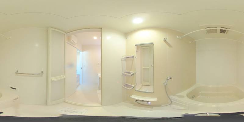 パノラマ画像バスルーム