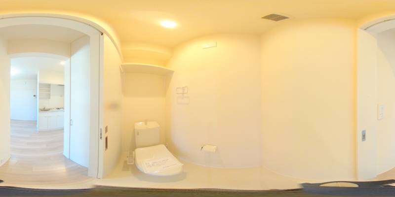 パノラマ画像トイレ