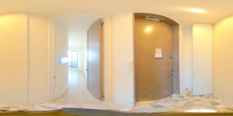 パノラマ画像玄関