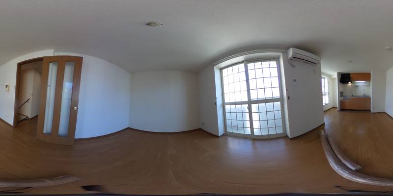 パノラマ画像リビング