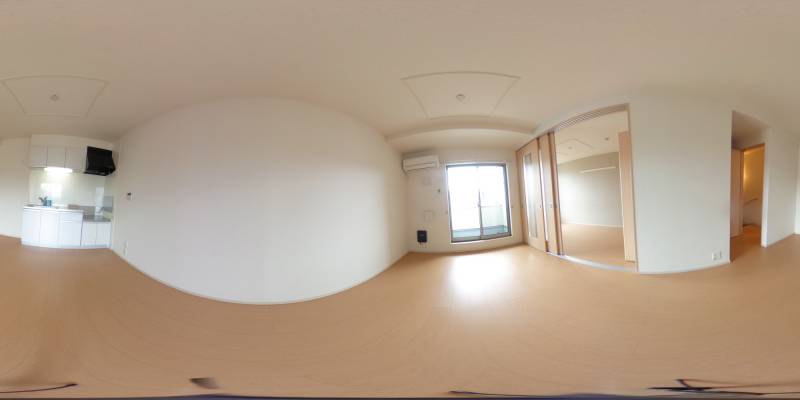 パノラマ画像リビング