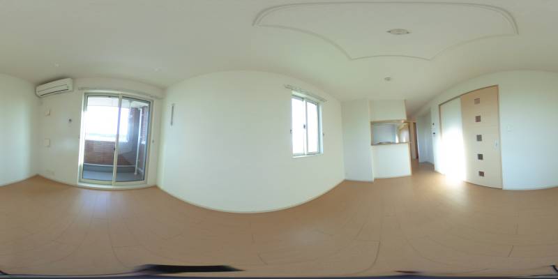 パノラマ画像リビング