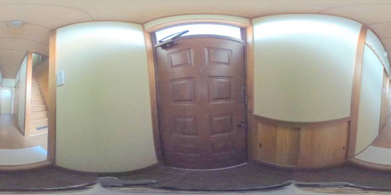 パノラマ画像玄関