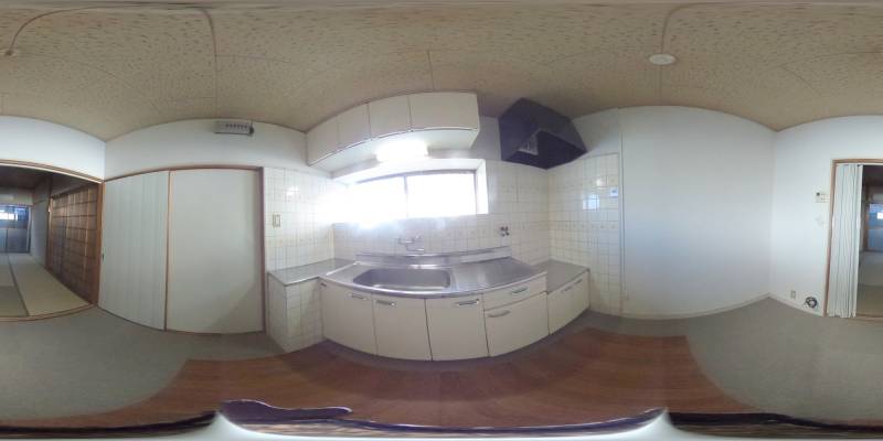パノラマ画像キッチン