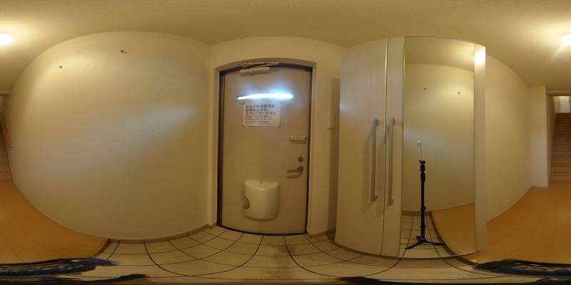 パノラマ画像玄関