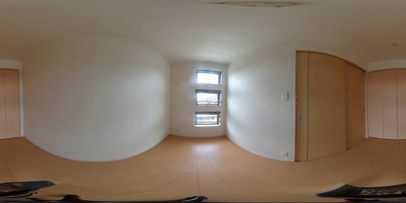 パノラマ画像洋室