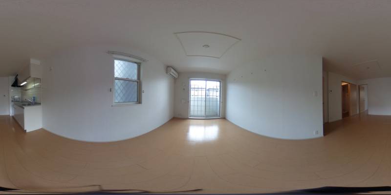 パノラマ画像リビング