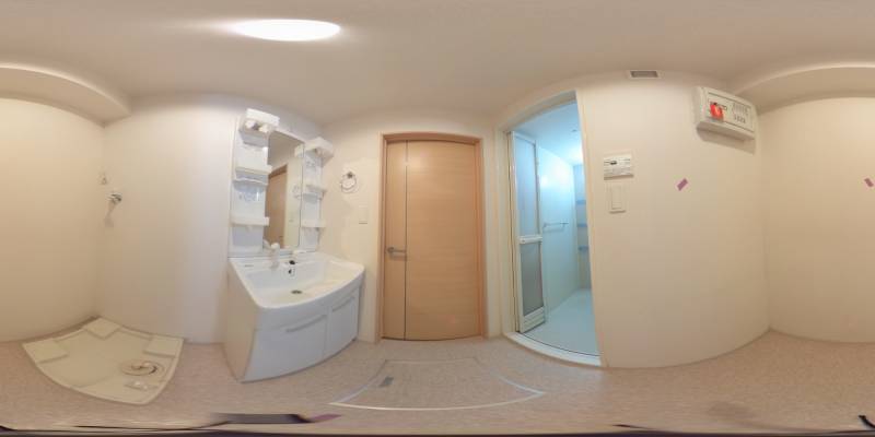 パノラマ画像洗面所