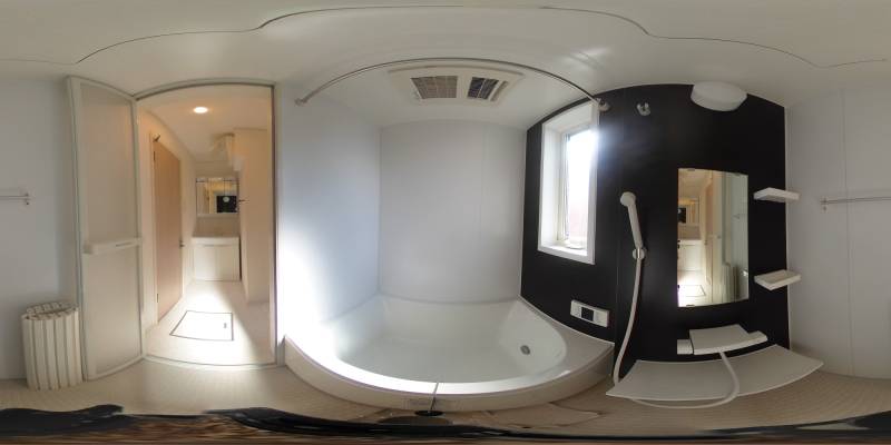 パノラマ画像バスルーム