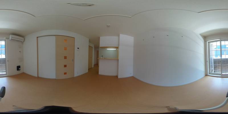 パノラマ画像リビング