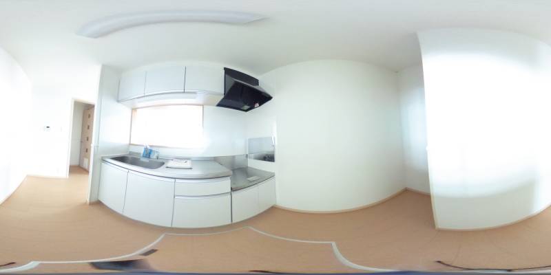 パノラマ画像キッチン