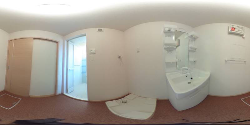 パノラマ画像洗面所