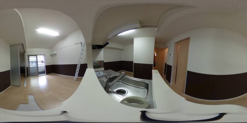 パノラマ画像リビング