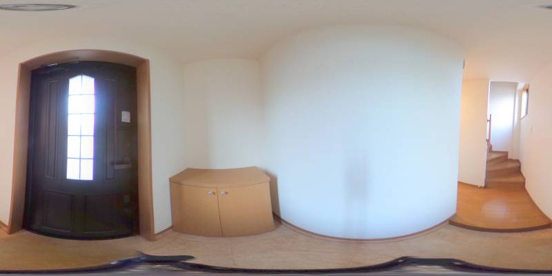 パノラマ画像玄関