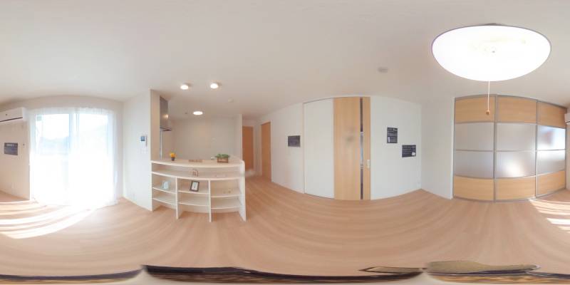 パノラマ画像リビング