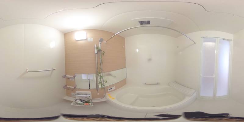 パノラマ画像バスルーム