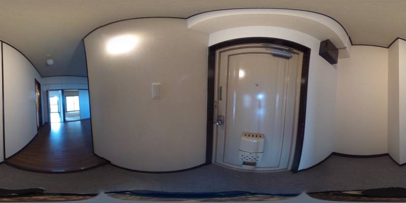 パノラマ画像玄関