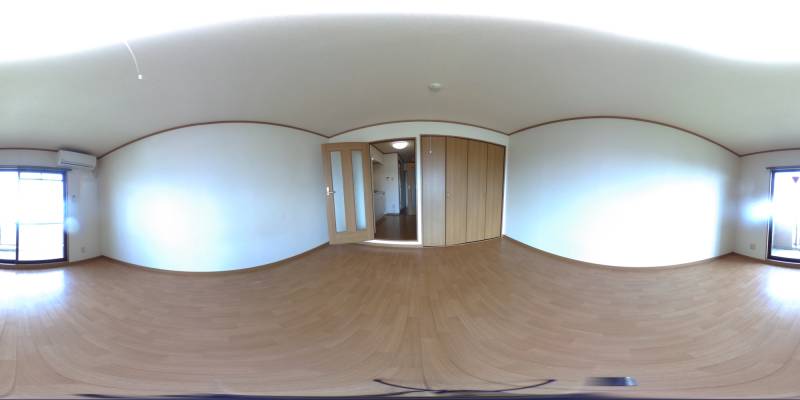 パノラマ画像洋室