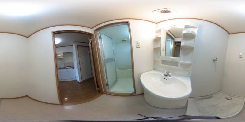 パノラマ画像洗面所