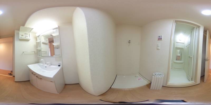 パノラマ画像洗面所