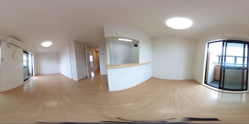 パノラマ画像リビング