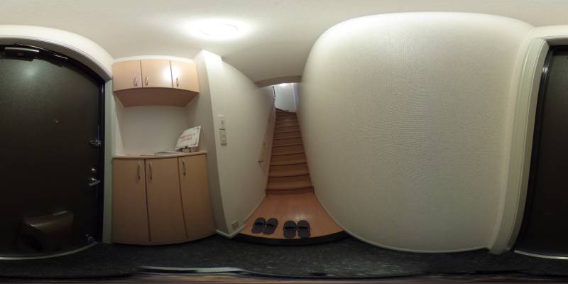 パノラマ画像玄関