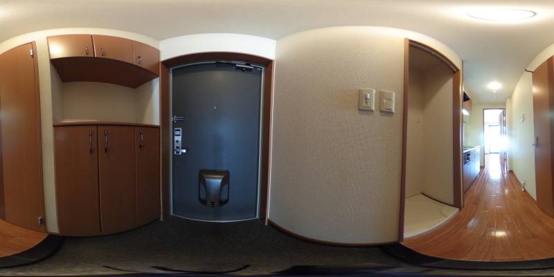 パノラマ画像玄関