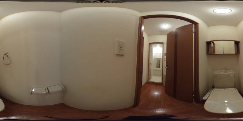 パノラマ画像トイレ