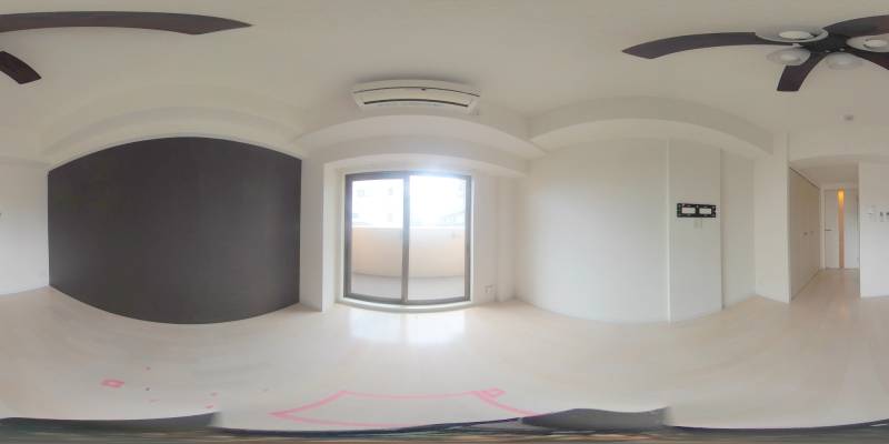 パノラマ画像洋室