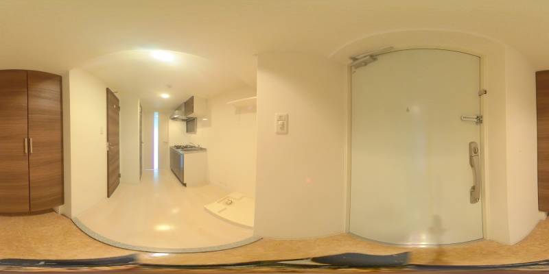 パノラマ画像玄関