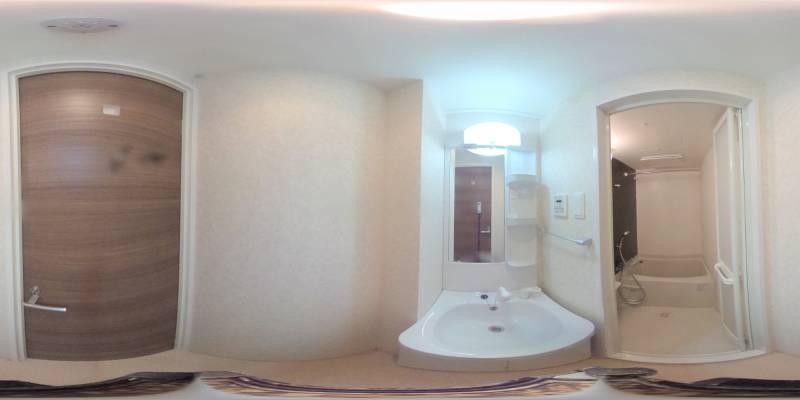 パノラマ画像洗面所