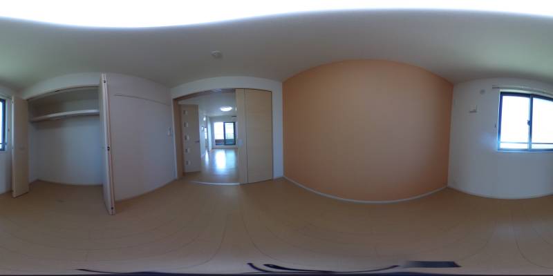 パノラマ画像洋室