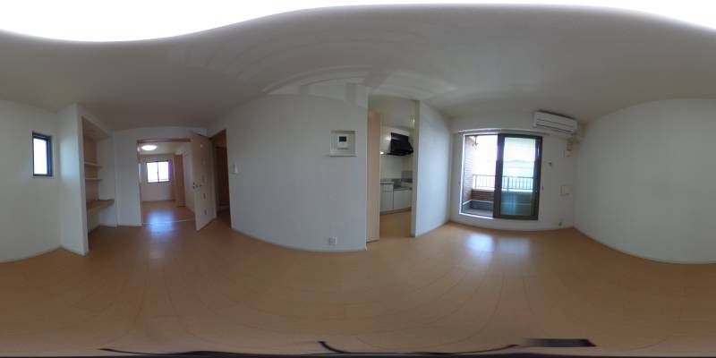 パノラマ画像リビング