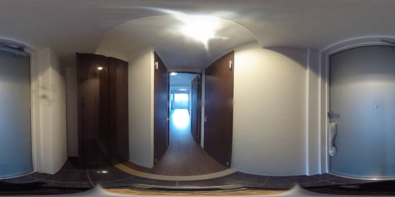 パノラマ画像玄関