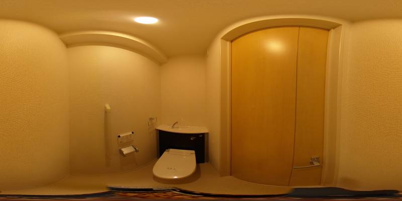 パノラマ画像トイレ