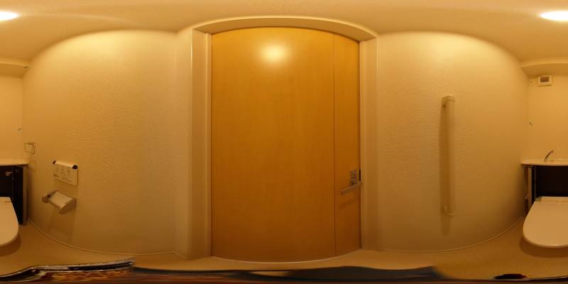 パノラマ画像トイレ