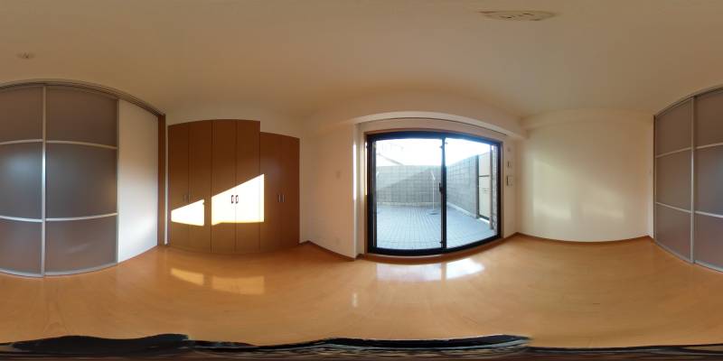 パノラマ画像洋室